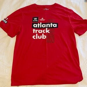 Mizuno Atlanta Track Club Red T-Shirt - Medium